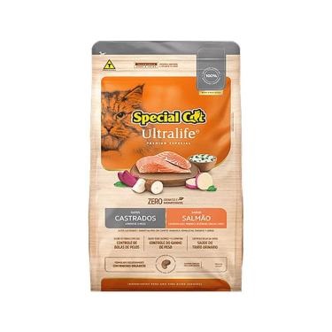 Imagem de Ração Special Cat Ultralife Castrados Salmão 20kg