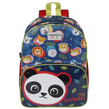 Imagem de Mochila de Costas Dermiwill Container Kids Panda Colorido