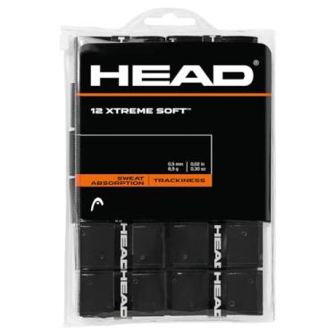 Imagem de HEAD Xtreme Soft Overgrip, preto, pacote com 12
