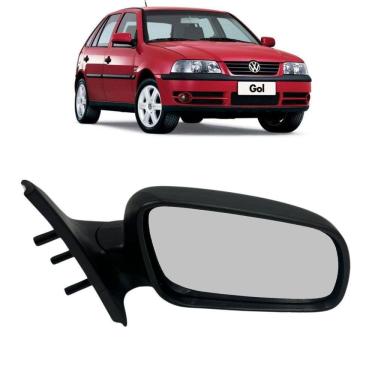 Imagem de Par Retrovisor Fixo Gol Parati Saveiro G3 G4 1999 Até 2008