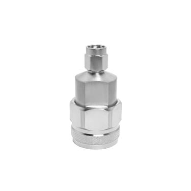 Imagem de BJDZ Adaptador de onda milimétrica de rádio de 50 Ohm, fêmea de 2,92 mm, reto para macho tipo N para sistema de antena 4G/5G, transmissão de sinal, dispositivo de comunicação.