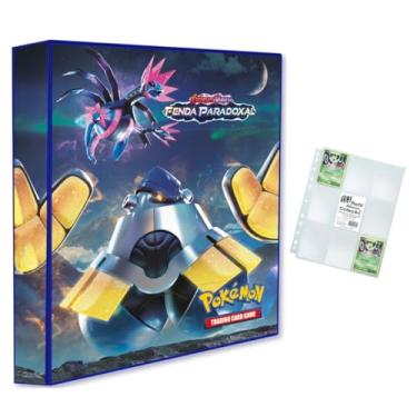 Imagem de Álbum Pokémon Pasta Fichário para Cards - Escarlete e Violeta - Fenda Paradoxal + 10 folhas YES