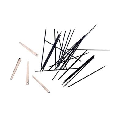 Imagem de Kit de reparo de saxofone faça você mesmo - 24 agulhas + 4 ferramentas de manutenção de folhas de mola, material de metal, grande flexibilidade. para músicos de saxofone/clarinete e entusiastas de