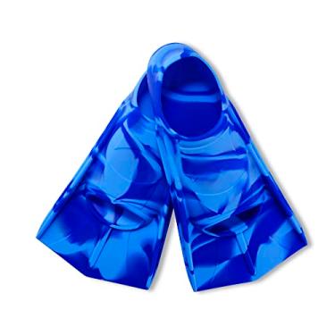 Imagem de Prsca nadadeiras infantis, nadadeiras curtas para jovens, nadadeiras, nadadeiras de natação para natação de colo, para crianças, meninas, meninos, iniciantes