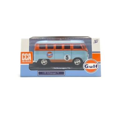 Imagem de Volkswagen T1 Kombi Gulf c/ Caixa de Acrilco - 1/38 - CCA