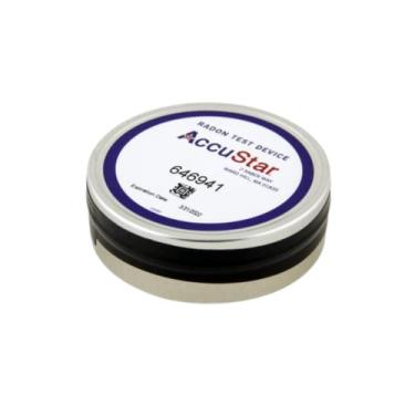 Imagem de Kit de teste de gás Radon, AccuStar, carvão, curto prazo, 48-96 horas