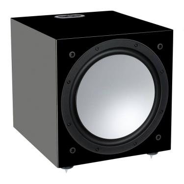 Imagem de Monitor Audio Silver W12 (6G) - Subwoofer ativo de 12" com 500w Preto Laqueado