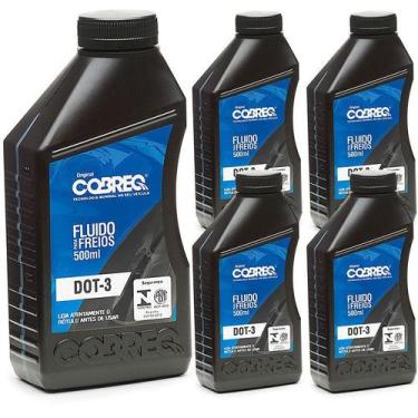 Imagem de Fluido oleo de freio dot3 original cobreq 500ml - kit01208