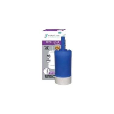 Imagem de Refil De Filtro De Torneira Hf 40 Rosca Longa Hidro Filtros - Hidrofil