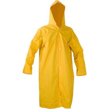 Imagem de Capa de chuva pvc com forro g amarela ca11125 - Vonder