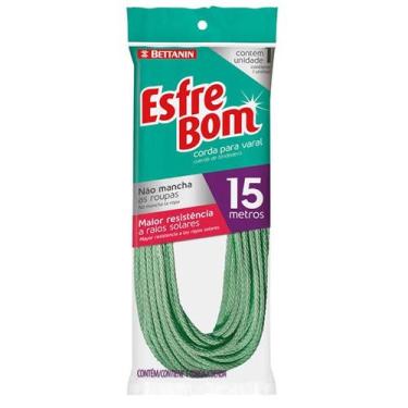 Imagem de Corda para Varal Plástica 15M Esfrebom, U