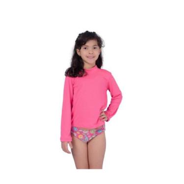 Imagem de Camisa infantil manga longa com proteção uv unissex - Sea Kids, 14, Ro