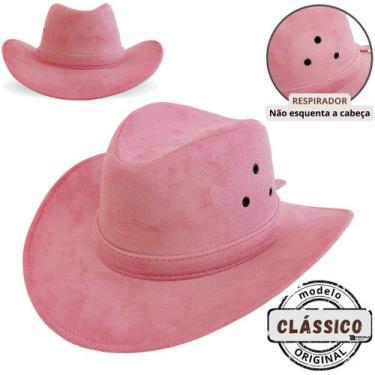 Imagem de Chapeu Country Feminino Boiadeira Vaqueiro Festa Rodeio Cowboy - Monol