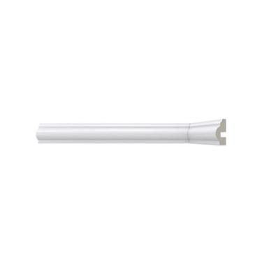 Imagem de Rodameio de Poliestireno Santa Luzia 448 14mm x 290mm x 2400mm, Branco