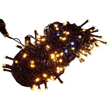 Imagem de Pisca Pisca Naral 100 Leds Natalino Enfeite Decoraçao Arvore Casa Loja Entrada Janela Iluminaçao