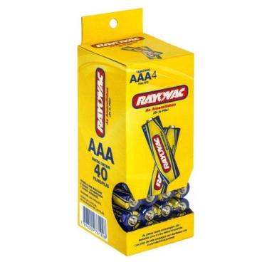 Imagem de Pilha comum aaa tubo com 40 10303 - RAYOVAC