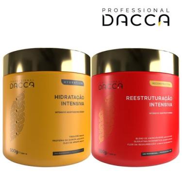 Imagem de Kit Hidratação Reconstrução Profissional Máscara Creme Capilar Nutriçã