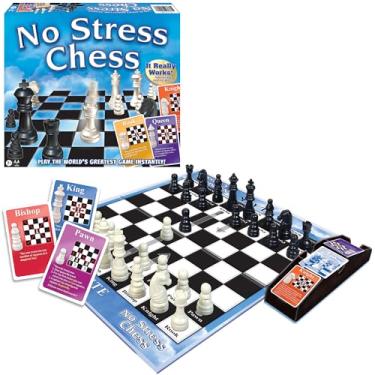Imagem de Winning Moves Games Winning Moves No Stress Chess, Natural (1091)