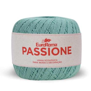 Imagem de Barbante Passione 8/5 400m 150g Verde Água Claro 800 Euroroma
