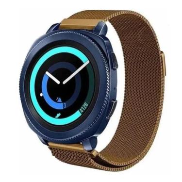 Imagem de Pulseira Milanese Para Amazfit Gtr 2 / Gtr 2e - Cor Cobre - 123smart