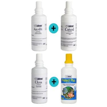Imagem de Kit 1 Aqualife 100ml + 1 Cristal 100ml + 1 Clean 100ml + 1 Protect Plu