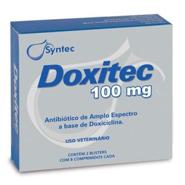 Imagem de Doxitec Syntec 100mg 16 Comprimidos - Syntec / Doxitec