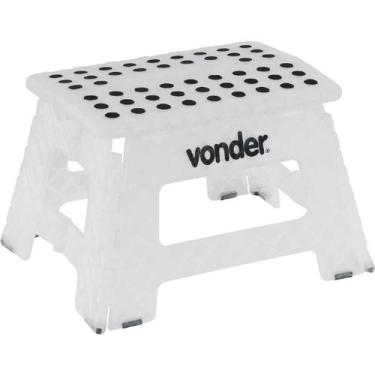 Imagem de Banco Plástico para Camping, Manicure, Multiuso Dobrável 220mm Reforça