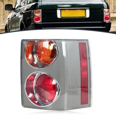 Imagem de JESYMBX Luz de freio direita Luz de sinal LED vermelho Auto Peças Luz traseira preta para Range Rover Vogue L322 2002 2004 2005 2007 2008 2009 Laranja Vermelho Direita