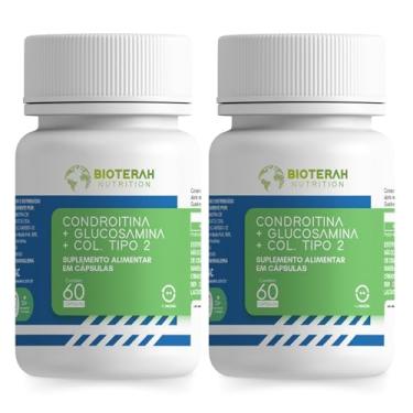 Imagem de Condroitina + Glucosamina + Colágeno Tipo 2 120 Capsulas BIOTERAH Suplemento Alimentar