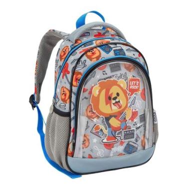 Imagem de Mochila Creche Infantil Frente Transparente LEAO - Seanite