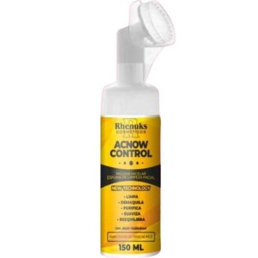 Imagem de Mousse Micelar Espuma de Limpeza Facial Acnow Control 150ml - Rhenuks