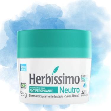 Imagem de Desodorante Creme Antitranspirante 55g Herbíssimo - Dana - Dana Cosmét