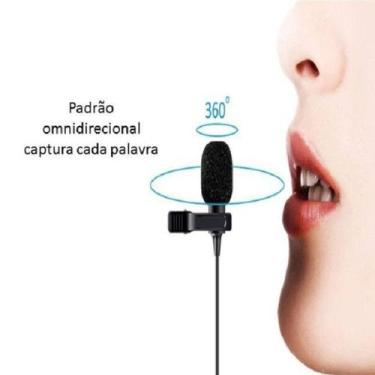 Imagem de Microfone La Pela MT-3301 Tomate Celular Câmeras Gravador Pc Notebook