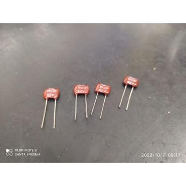 Imagem de 2x Capacitor Mica Prata 1051pf/63v 1% Icl