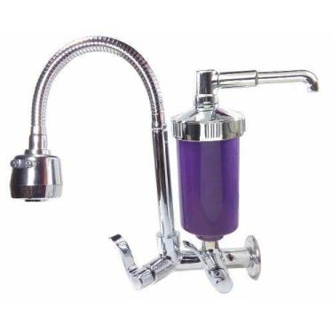 Imagem de Torneira Gourmet Violeta Luxo Metal C/ Filtro, Pia, Cozinha - ORIGINAL