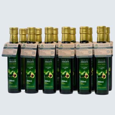 Imagem de Kit Azeite de Abacate 12 unidades de 250ml Saudável Saboroso - Paraiso