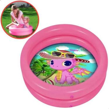 Imagem de Minha Primeira Piscina 20 Litros Infantil Banheira Inflável - Sun Club