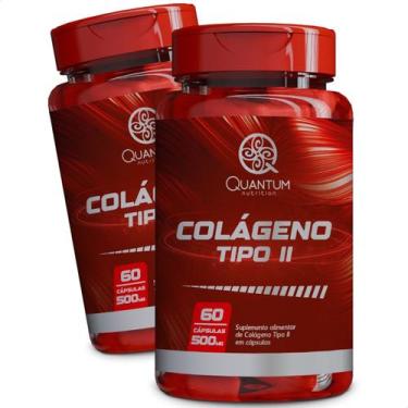 Imagem de 2 Potes Colágeno tipo 2 Kit 120 Cáps - Quantum  - Quantum Nutrition