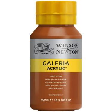 Imagem de Tinta Acrílica Galeria Winsor & Newton 074 Burnt Sienna 500ml