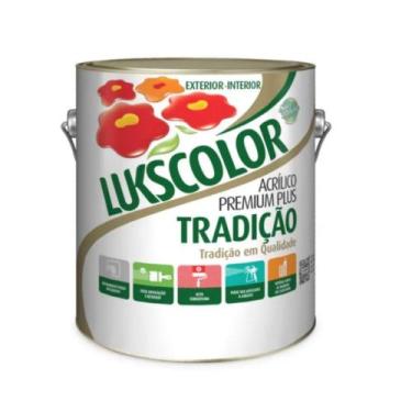 Imagem de Tinta Acrilica Premium Tradição Crômio 3,600L Lukscolor