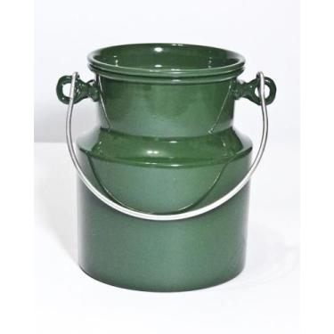 Imagem de Kit com 10 leiteiras 1 litro em aluminio colorida  - aluminios e cia, 