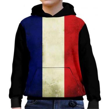 Imagem de Moletom França Infantil Paris UNISSEX blusa casaco Roupa - Alemark, 4