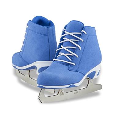 Imagem de SKATE GURU Jackson Ultima Recreational Patins de gelo femininos Softec Diva DV3000 / Cor: Azul, Tamanho adulto: 7
