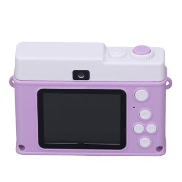 Imagem de Câmera Digital para Adolescentes, Câmera de Vídeo 1080P 48MP Com Tela Colorida TFT de 2 Polegadas, Câmera Com Zoom Digital 8x, Luz de Preenchimento de Jogos para MP3 Player, (Roxo)