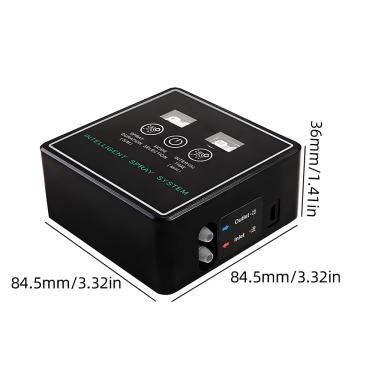 Imagem de Pulverizador de Ciclo Automático Com Temporização Inteligente, Tanque de Bico Ajustável de 360 ​​graus, Umidificação de Plantas, Spray de Chuva, Bomba Pulverizadora (10m 4 Bicos)