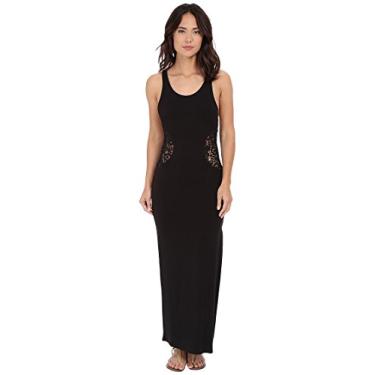Imagem de Rip Curl Vestido Maxi Imperatriz Juvenil, Preto, GG
