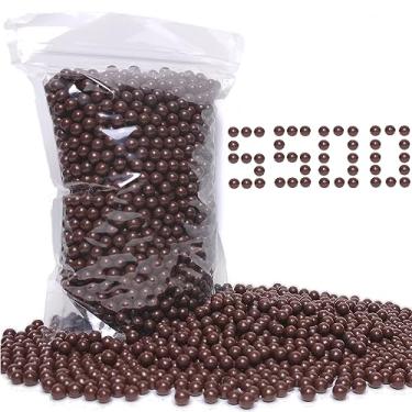 Imagem de Timbocca Munição de estilingue 3/8 polegadas, 5500g argila biodegradável estilingue munição bola 9mm - 10mm para caça e prática de alvo 5000pcs