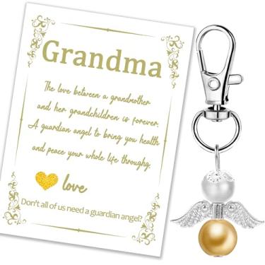 Imagem de MKISHINE Anjo da guarda para mulheres, presentes para vovó, vovó, sogra, mãe, Gigi, Mimi, tia, cunhada, professora, aniversário, Natal casamento