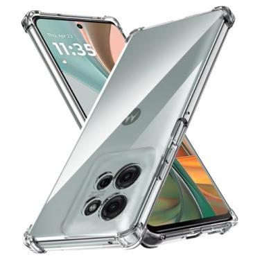 Imagem de Capa Capinha Com Bordas Anti Impacto Compatível Com Moto G75 5G - (Hard Glass Store)