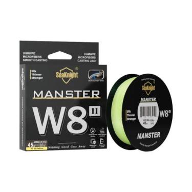 Imagem de Linha de Pesca Trançada Seaknight W8 II - 8 Fios, Grande Ângulo, Água 
